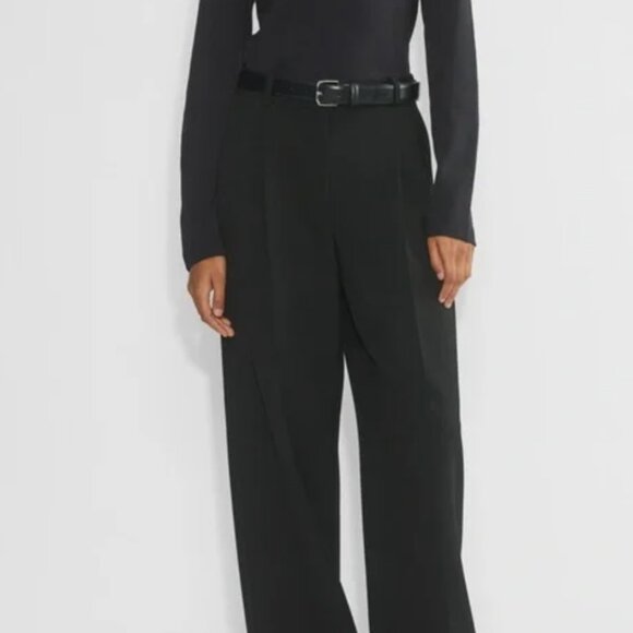 Babaton Pants - Babaton Pleated Pant Black size 6